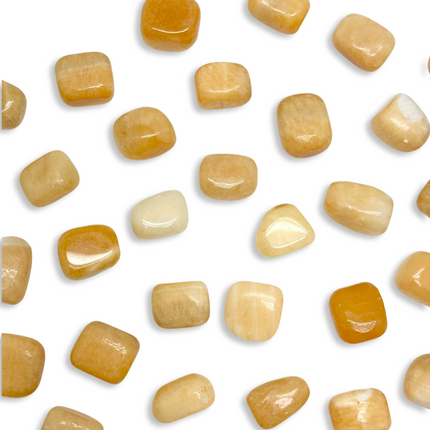 Honey Calcite Tumbled Stone