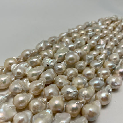Fresh Water Pearl Baroque Semi Round 20-22mm - Lifestones Gems and Minerals