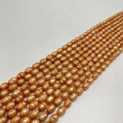Fresh Water Pearl Faceted Button Beads 6-9mm - Lifestones Gems and Minerals