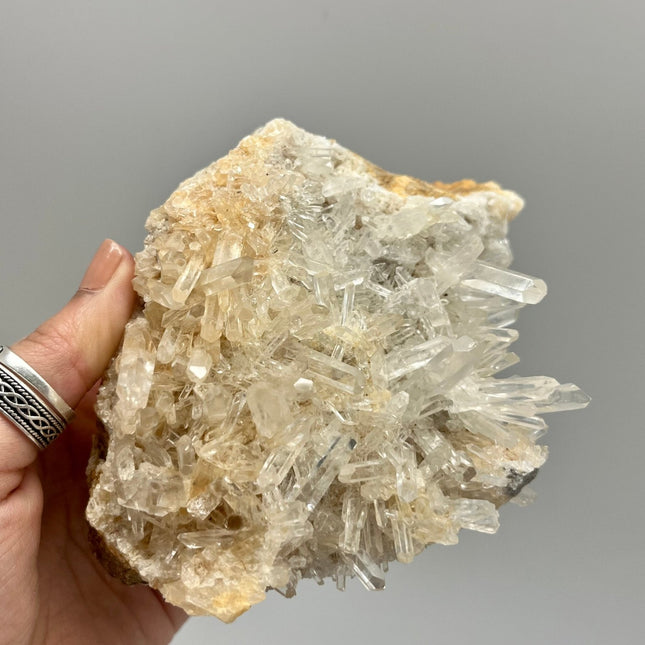Lemurian Quartz Needle Point Cluster - Lifestones Gems and Minerals